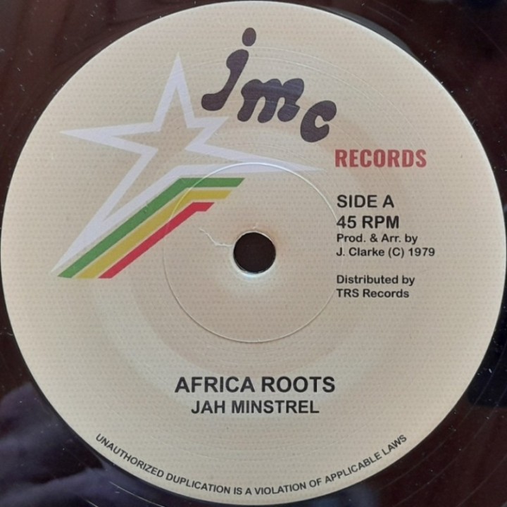 Jah Minstrel - Africa Roots 7"