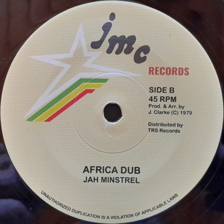 Jah Minstrel - Africa Roots 7"