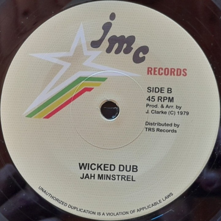 Jah Minstrel - Wicked Shall Not Enter 7"