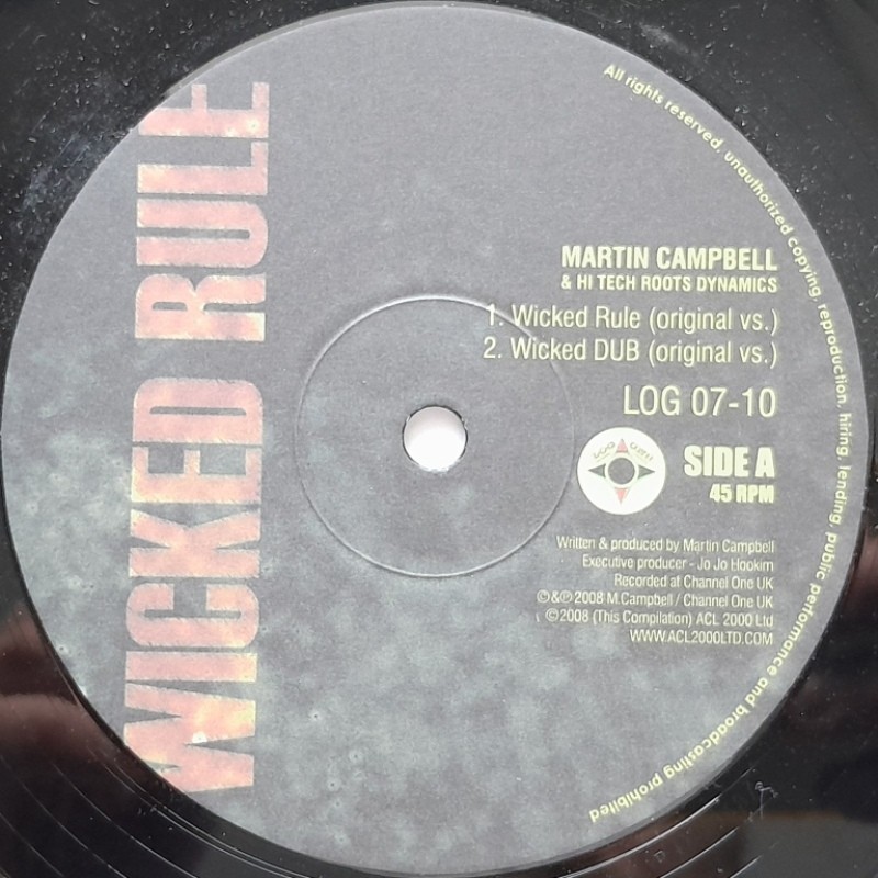 Martin Campbell - Wicked Rule 10"