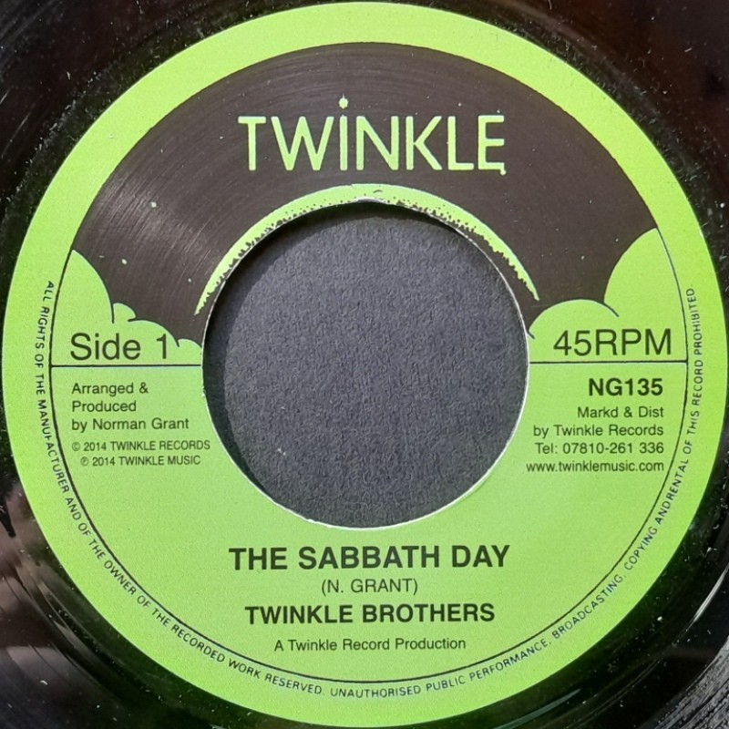 Twinkle Brothers - The Sabbath Day 7"