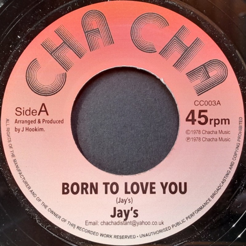 Jay's - Born To Love You 7"