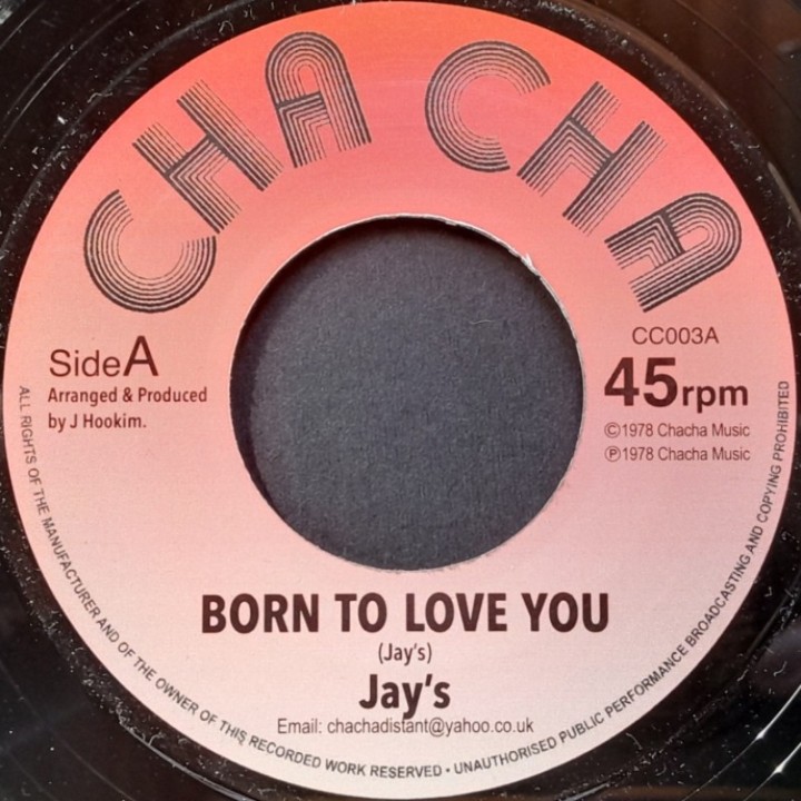 Jay's - Born To Love You 7"