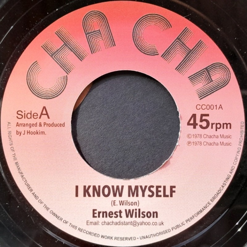 Ernest Wilson - I Know Myself 7"