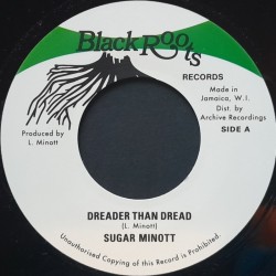 Sugar Minott - Dreader Than Dread 7"