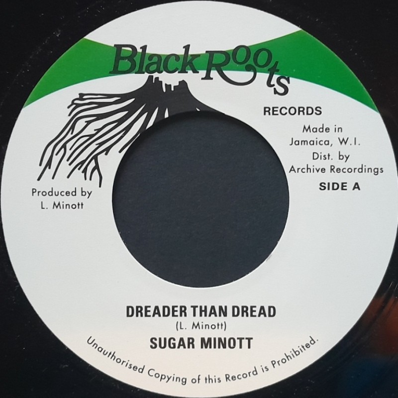 Sugar Minott - Dreader Than Dread 7"