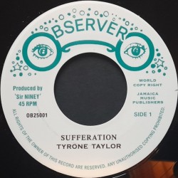 Tyrone Taylor - Sufferation 7"