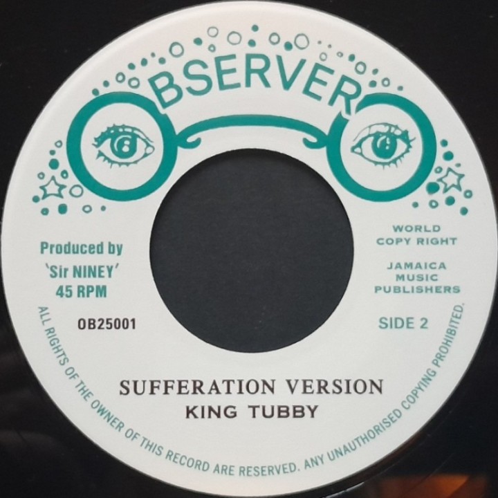 Tyrone Taylor - Sufferation 7"