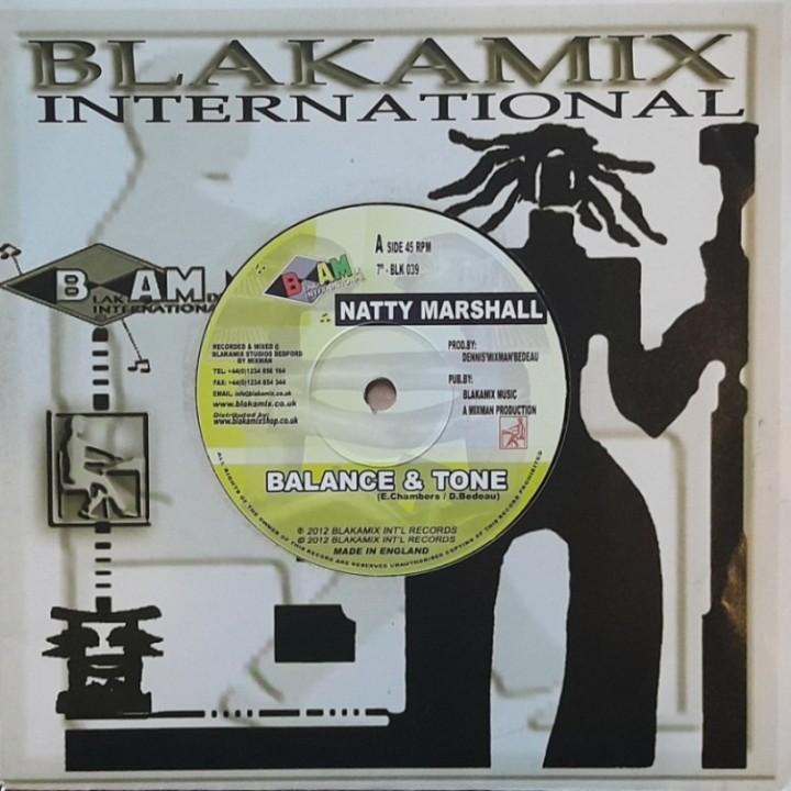Natty Marshall - Balance & Tone 7"
