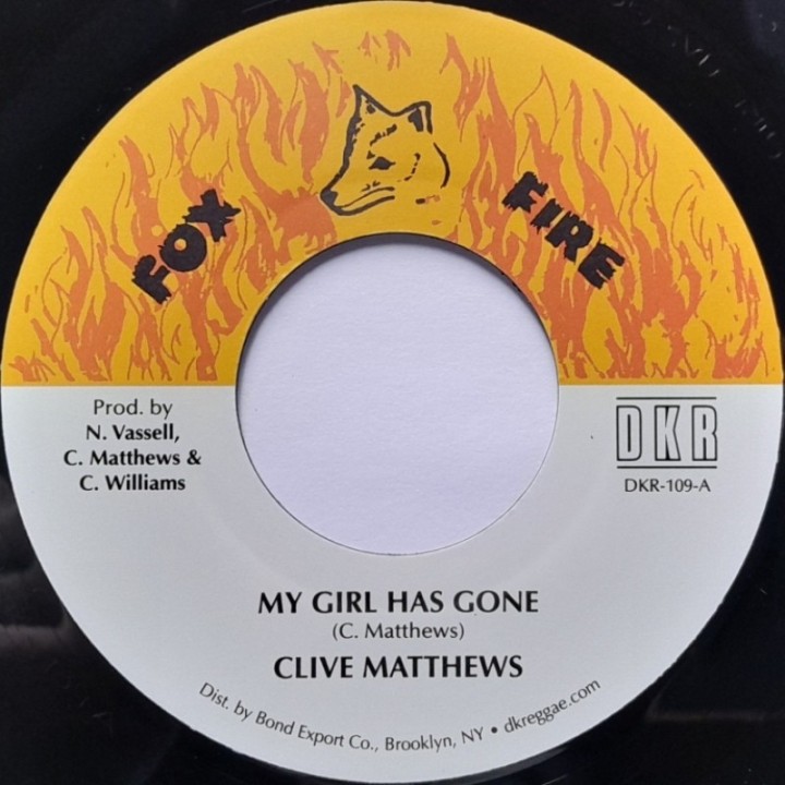 Clive Matthews - My Girl has Gone 7''