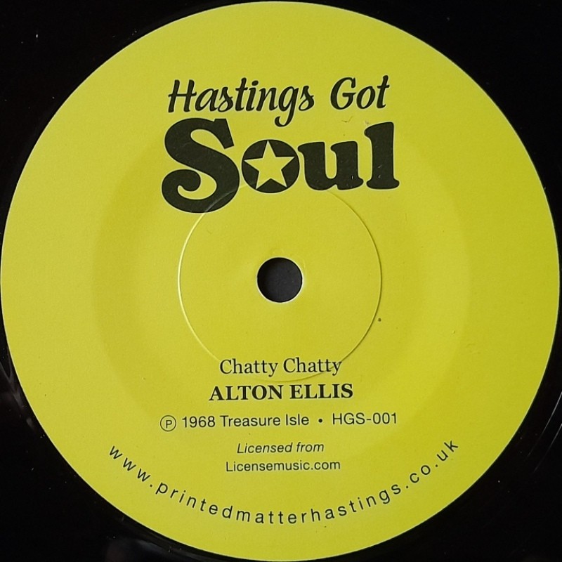 Alton Ellis - Chatty Chatty 7"