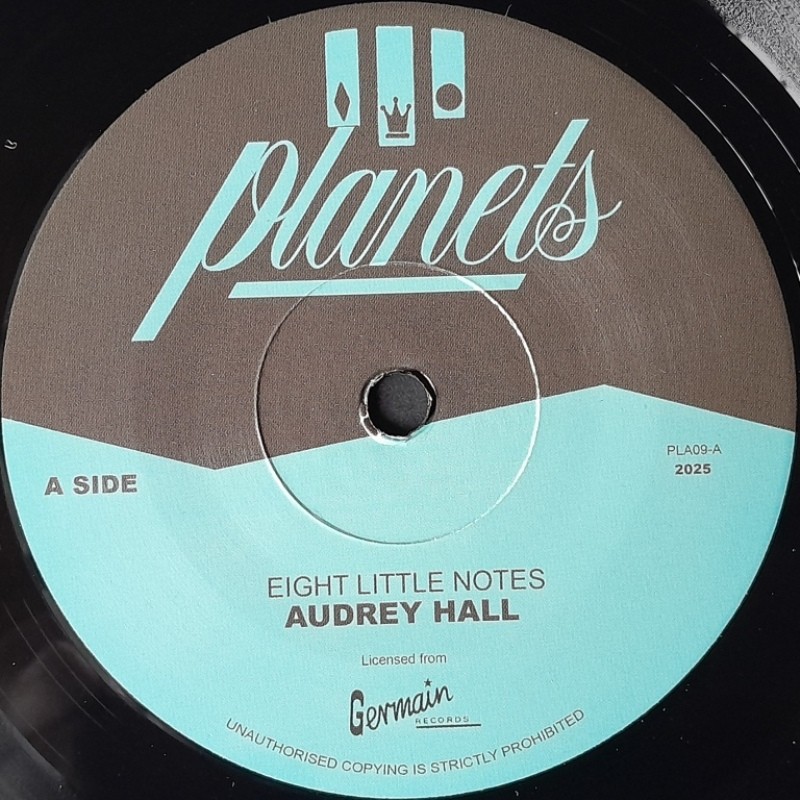 Audrey Hall - Eight Little Notes 7"