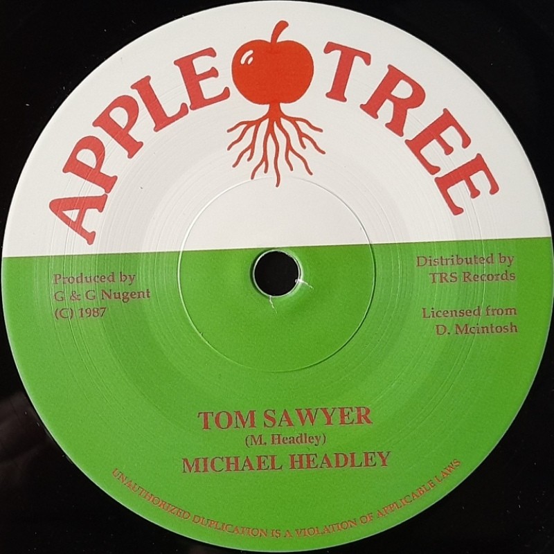 Michael Headley - Tom Sawyer 7"