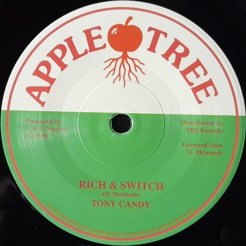 Tony Candy - Rich & Switch 7"