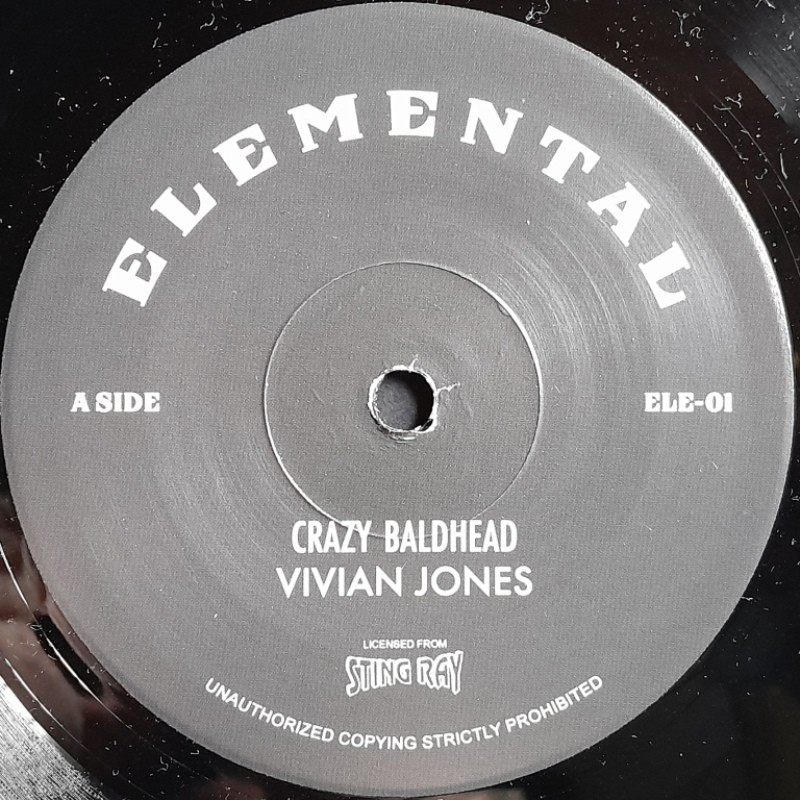 Vivian Jones - Crazy Baldheads 7"
