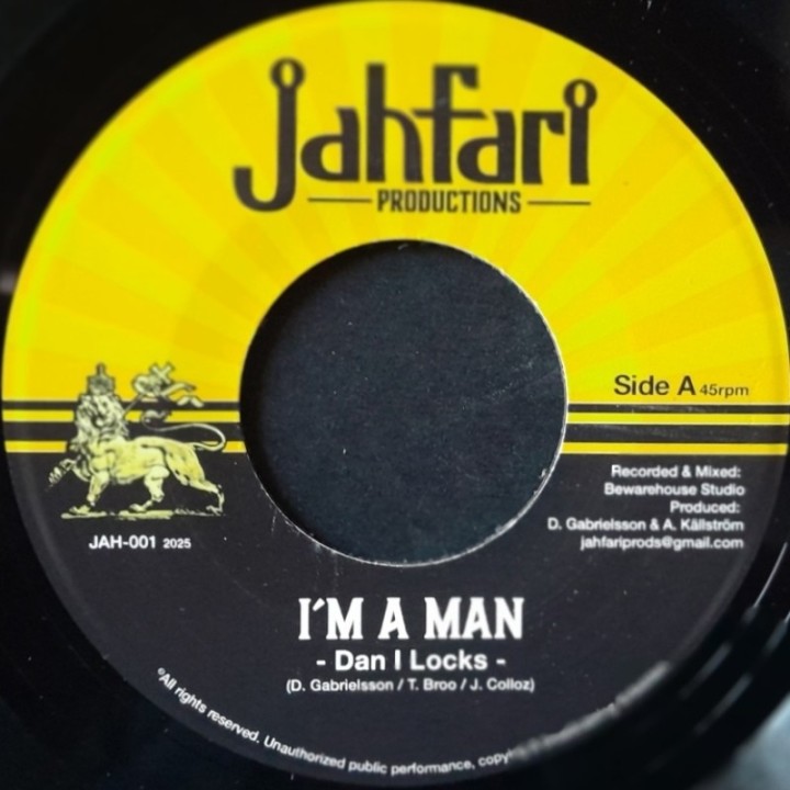 Dan I Locks - I'm A Man 7"