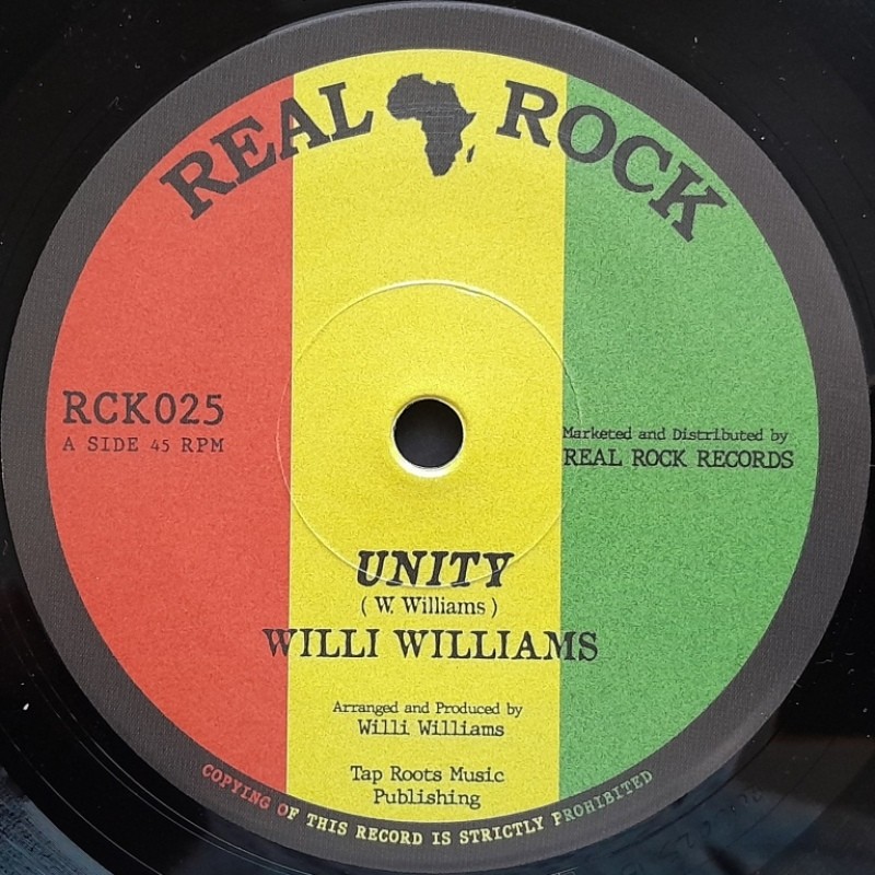 Willi Williams - Unity 7"