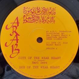 Earl Zero - City of the Weak Heart 12"