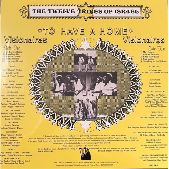 The Visionaires - To Have A Home LP