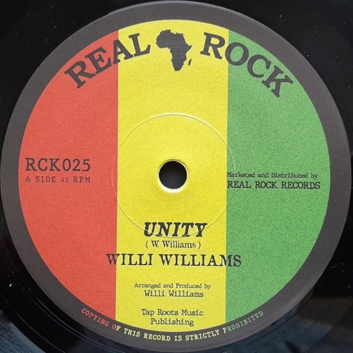 Willi Williams - Unity 7"