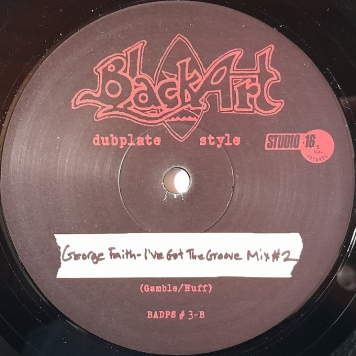 George Faith - I've Got The Groove 10"