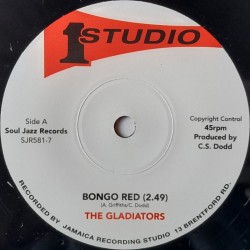 The Gladiators - Bongo Red 7"