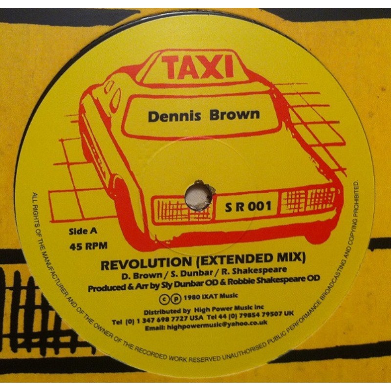 Dennis Brown - Revolution 12"