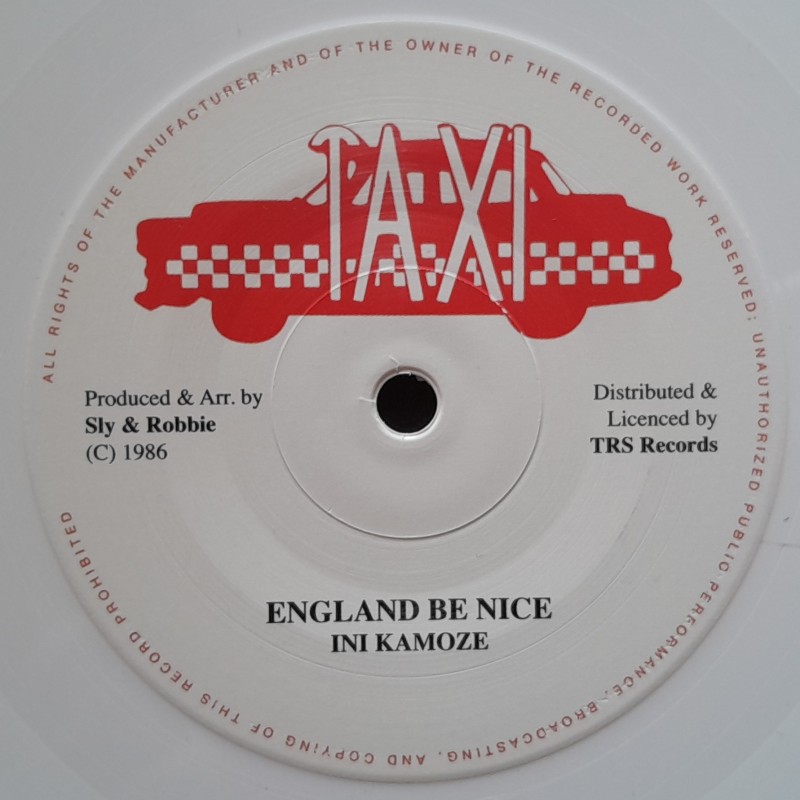 Ini Kamoze - England Be Nice 7"