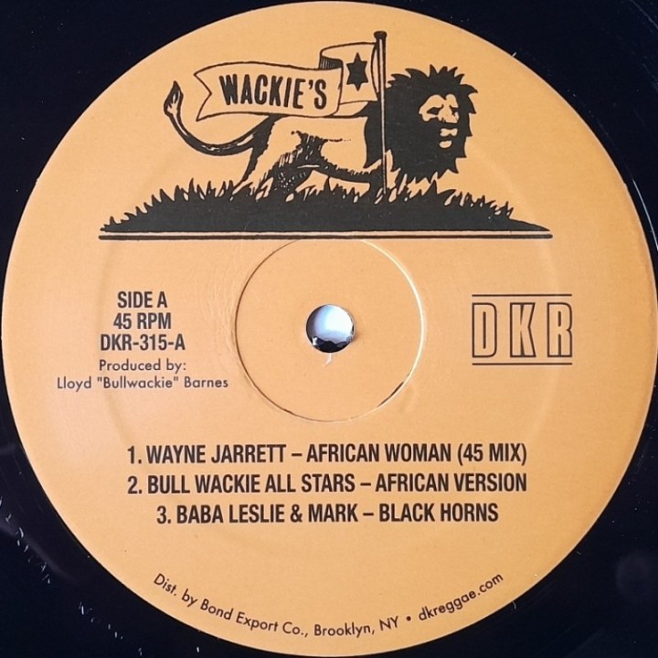 Wayne Jarrett - African Woman EP 12"