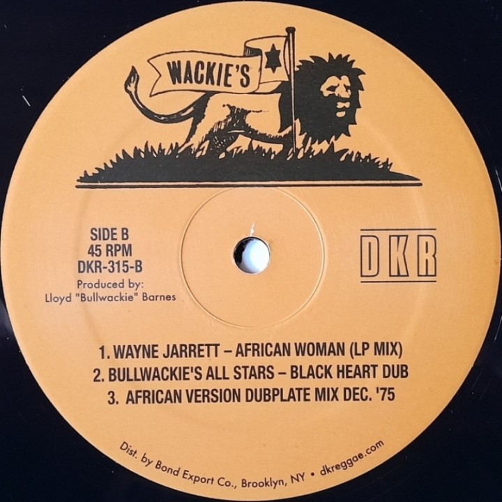 Wayne Jarrett - African Woman EP 12"