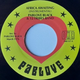 Pablove Black & 12 Tribes Band - Africa Awaiting 7"