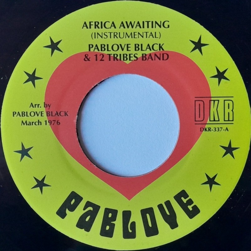 Pablove Black & 12 Tribes Band - Africa Awaiting 7"