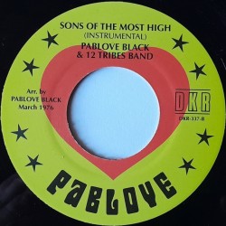 Pablove Black & 12 Tribes Band - Africa Awaiting 7"