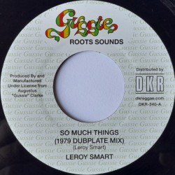 Leroy Smart - So Much Things ('79 Dubplate mix) 7"