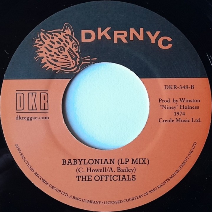 The Officials - Babylonian 7"