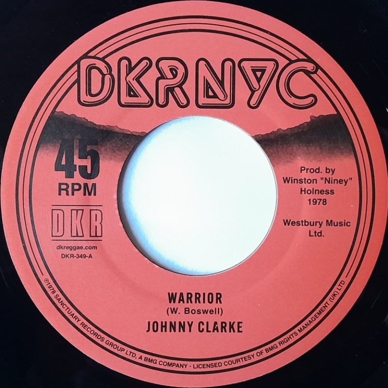 Johnny Clarke - Warrior 7"