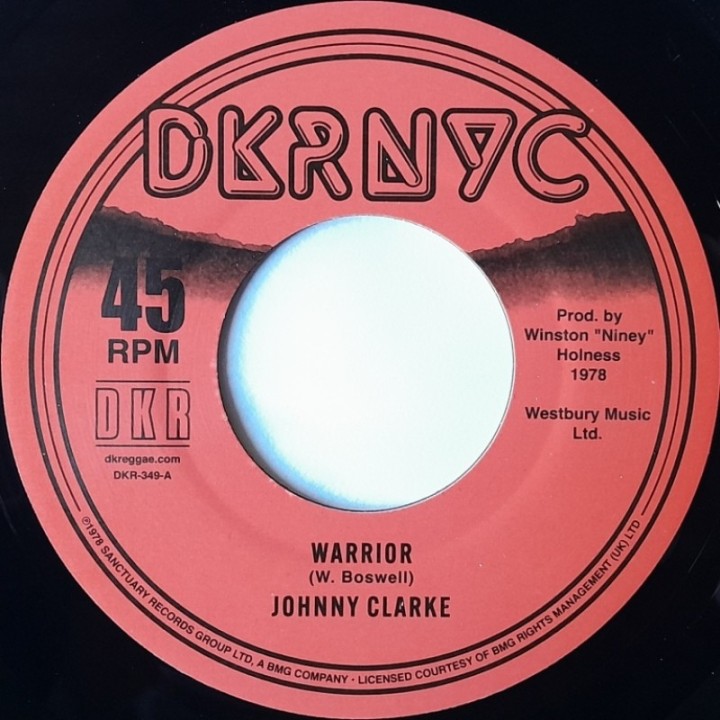 Johnny Clarke - Warrior 7"