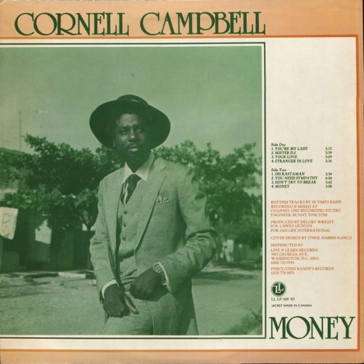 Cornell Campbell - Money LP