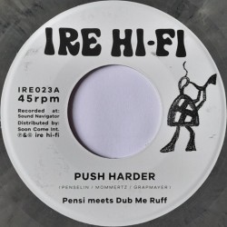 Pensi Meets Dub Me Ruff – Push Harder (Grey Wax) 7"