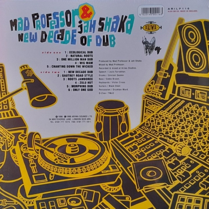 Mad Professor & Jah Shaka - New Decade Of Dub LP