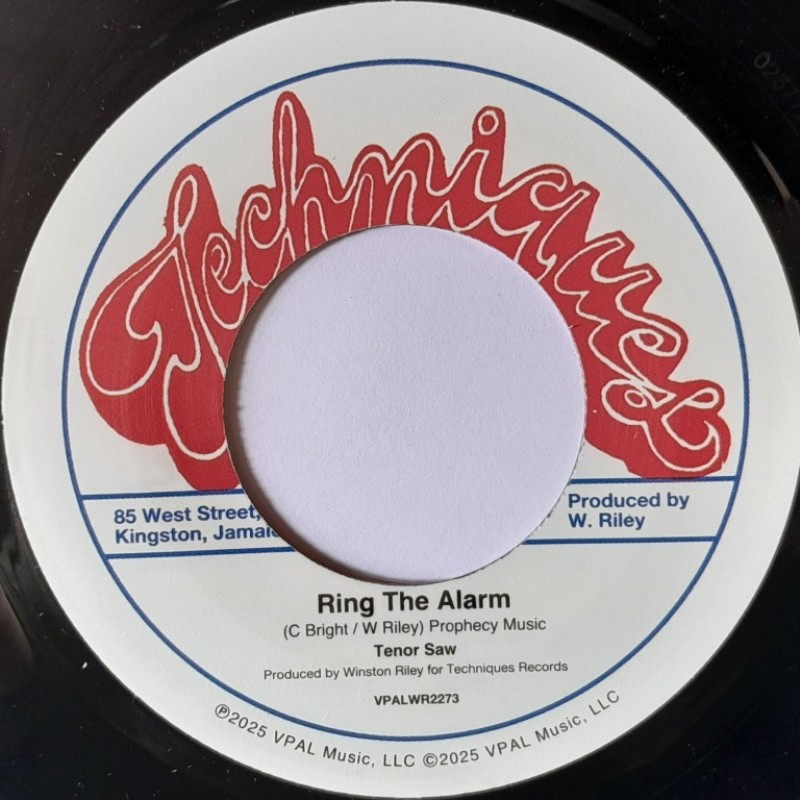 Tenor Saw - Ring The Alarm 7"