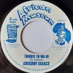 Gregory Isaacs - Tribute To Wa De 7"