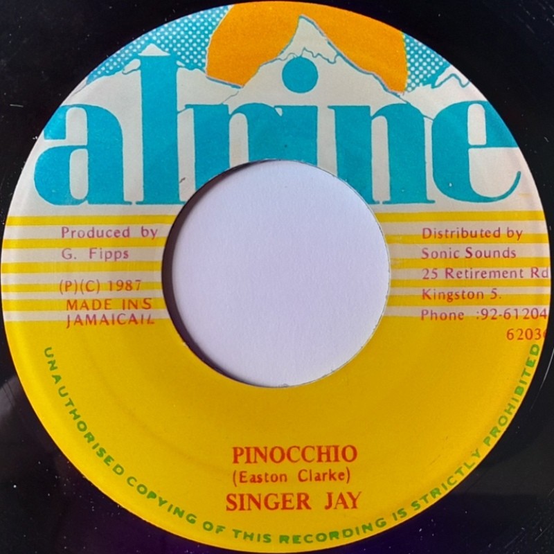 Singer Jay - Pinocchio 7"