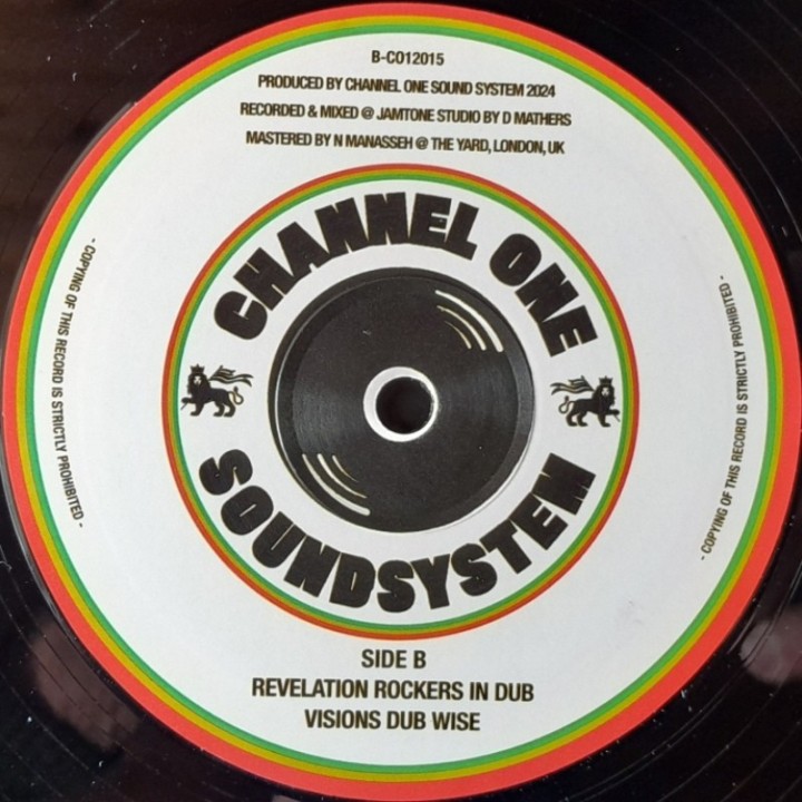 Channel One Sound System - Raw Dubs Vol1 12"