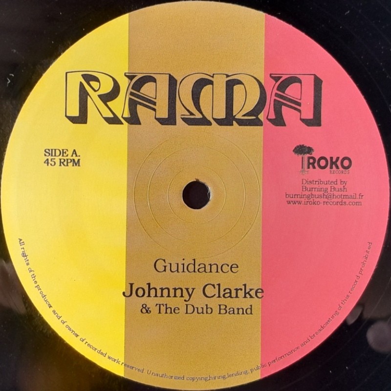 Johnny Clarke & The Dub Band - Guidance 12"