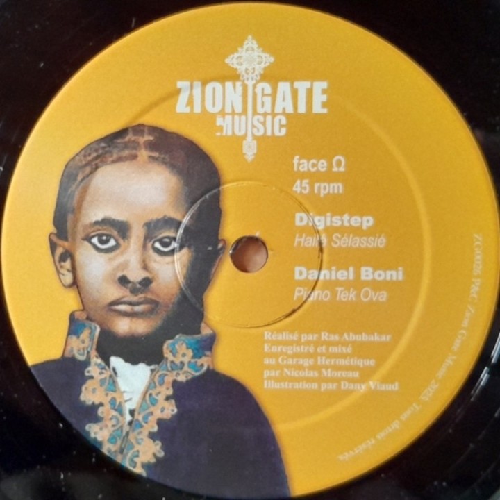 Anthony John - Rasta Tek Ova / Digistep - Haile Selassie 12"