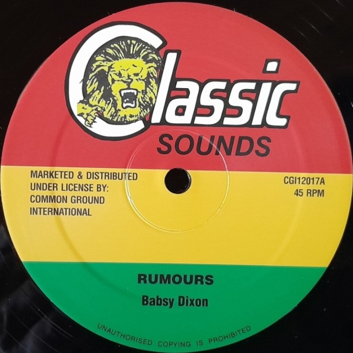 Babsy Dixon - Rumours 12"