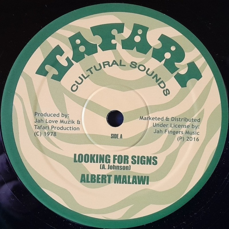 Albert Malawi - Looking for Signs 12"