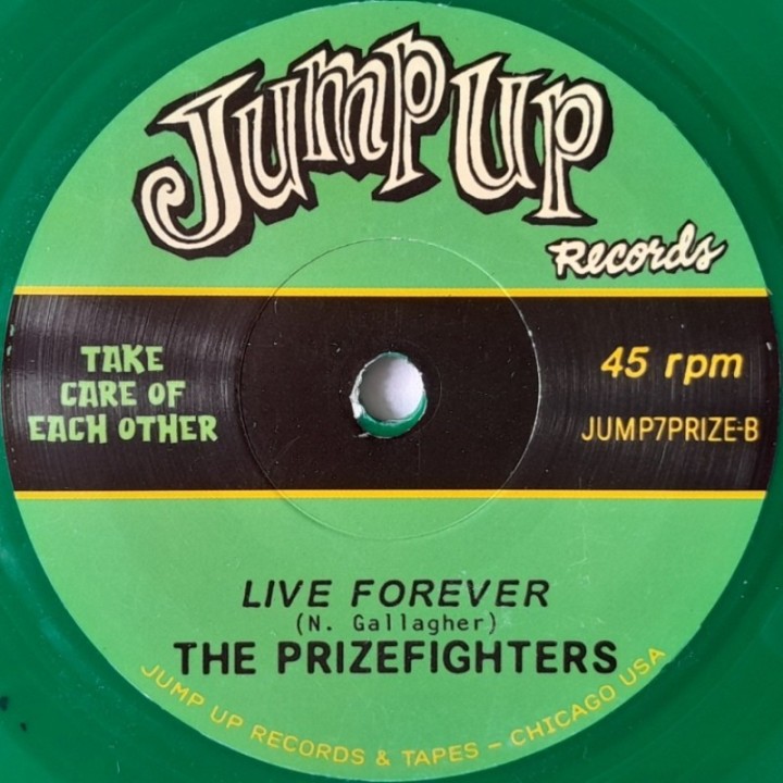 The Prizefighters - Live Forever / Crazy In Love 7"