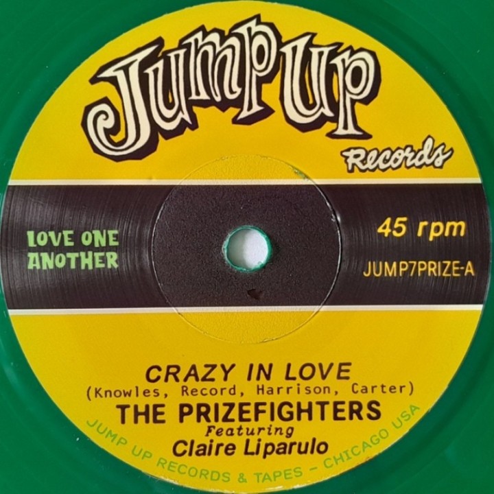 The Prizefighters - Live Forever / Crazy In Love 7"